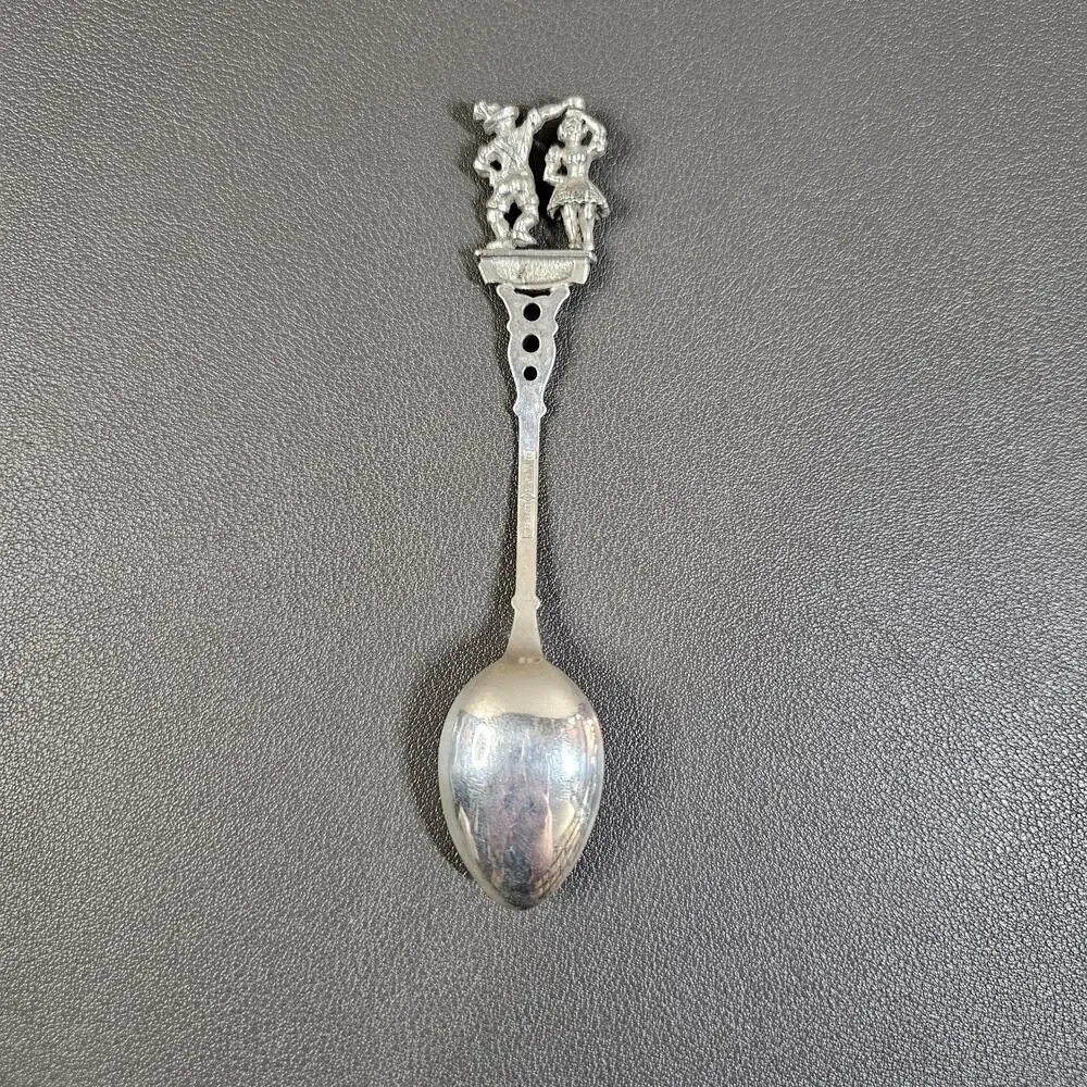 Vtg Versilbert Spoon Germany Silver plated Travel Souvenir Cottage Tradition